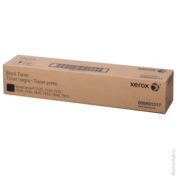 Тонер-картридж XEROX (006R01517) WC 7545/7556 и другие, черный, оригинальный, ресурс 26000 стр.