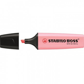 Маркер выделитель текст STABILO BOSS ORIGINAL PASTEL 70/129 пудр роза 2-5мм