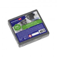 Пластилин скульптурный BRAUBERG ART CLASSIC, серый, 0,5 кг, мягкий, 106513