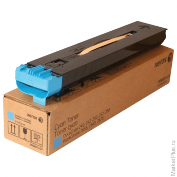 Тонер-картридж XEROX (006R01450) WC 7655/7755/DC 240/250/242 и др, голубой, оригинальный, ресурс 2шт