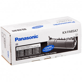 Тонер-картридж оригинальный Panasoniс KX-FA85A черный для KX-FLB813/853/883 (5000стр)
