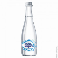 Вода негазированная питьевая BONAQUA (БонАква), 0,33 л, стеклянная бутылка 6 шт/в уп