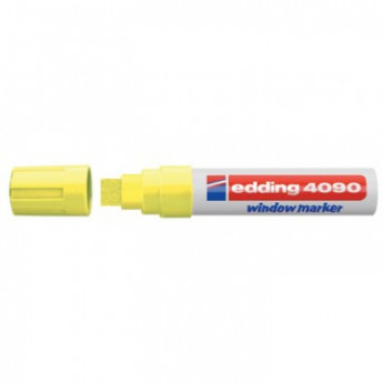 Маркер для окон EDDING E-4090/65 4-15мм (декоративный) неон.жёлтый