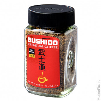 Кофе Bushido Red Katana растворимый, сублим., 100г