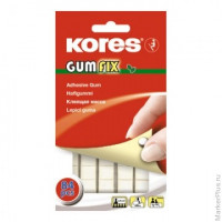 Клейкая лента -масса KORES Gum Fix удаляемая 84 шт/уп '31600, комплект 84 шт