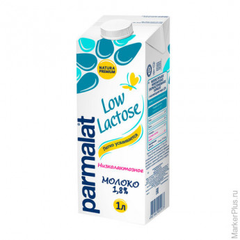 Молоко PARMALAT (Пармалат), низколактозное, жирность 1,8%, ультрапастеризованное, 1 л, 502506