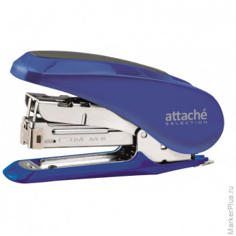 Степлер Attache Selection MSBL24301 (№24/6-26/6) до 30 лист., металл,синий