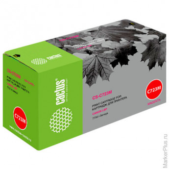 Картридж лазерный CANON (723M) i-Sensys 7750, пурпурный ресурс 8500 стр., CACTUS, совместимый, CS-C723M