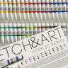 Краски акриловые SKETCH&ART 48цв x 12мл в коробке-пенале 70-0057