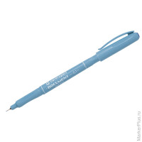Ручка-линер "Document" синяя, 0,1мм 10 шт/в уп