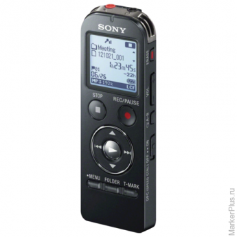 Диктофон SONY ICD-UX533, 4Gb, черный, ICD-UX533В
