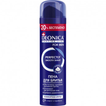 Пена для бритья DEONICA FOR MEN Комфортное бритье 240 мл