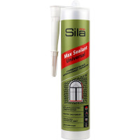 Герметик силиконовый универсальный Sila PRO Max Sealant, бесцветный, 280мл