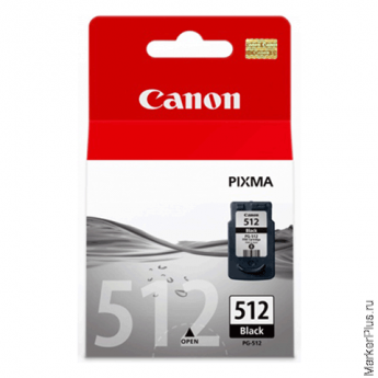 Картридж струйный CANON (PG-512) Pixma MP240, черный, оригинальный, 2969В007