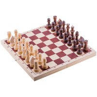 Игра настольная Шахматы, Орловские шахматы, обиходные, парафинированные, с доской