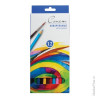 Карандаши цветные акварельные "Сонет", 12 цветов, картонная упаковка с европодвесом, 8141338