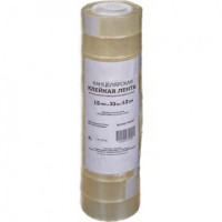 Клейкая лента канцелярская 15х33 12 шт./уп., комплект 12 шт