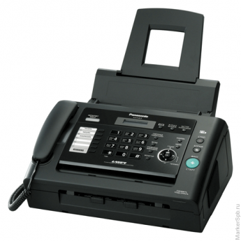 Факс лазерный PANASONIC KX-FL423RU, обычная бумага 80 г/м2, А4, АОН