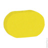 Мочалка губка, поролон, 9 г (4х9,5х14 см), желтая, "Овал", TIAMO "Origina", 12624