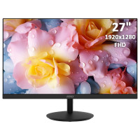 Монитор MSI Pro MP271A 27' (68,6 см), 1920x1080, 16:9, IPS, 5 ms, 250 cd, HDMI, VGA, черный