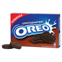 Печенье OREO с какао и начинкой с шоколадным вкусом, 228 г, 9001237