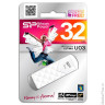 Флэш-диск 32 GB, SILICON POWER U03 USB 2.0, белый, SP32GBUF2U03V1W