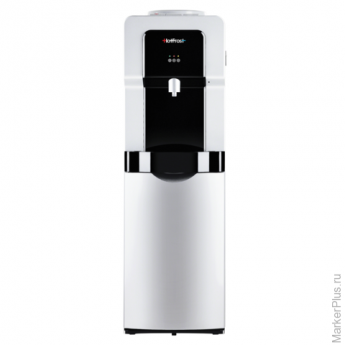 Кулер для воды HOT FROST V900BS, напольный, нагрев/охлаждение, холодильный шкаф 14 л, 1 кран (3 кноп