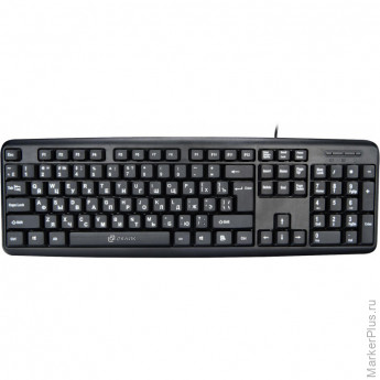 Клавиатура Oklick 180V2 черный USB