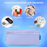 Пенал мягкий BRAUBERG PASTEL, 2 отделения, голубой, 21х9,5х5 см, 272277 Пенал мягкий BRAUBERG PASTEL, 2 отделения, голубой, 21х9,5х5 см, 272277