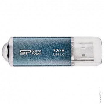 Память SiliconPower "Marvel M01" 32GB, USB3.0 Flash Drive, синий