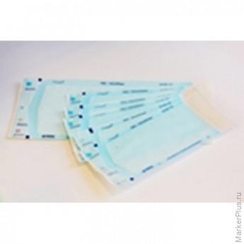 Пакет д/стерил.комбинир.  75 х 200 мм самокл. 100 шт/уп СтериТ, комплект 100 шт