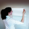 Доска-панель маркерная самоклеящаяся бумажная, белая в рулоне, 45х100 см, BRAUBERG, 236470