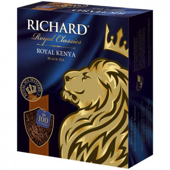 Чай Richard 'Royal Kenya', черный, 100 пакетиков по 2г