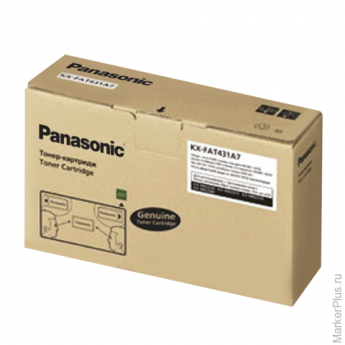 Тонер-картридж PANASONIC (KX-FAT431A7) MB2230/2270/2510, оригинальный, ресурс 6000 страниц