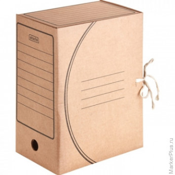 Короб архивный с завязками Attache Economy 150мм,5 шт.уп, комплект 5 шт