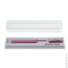 Ручка шариковая PIERRE CARDIN ACTUEL (Пьер Карден), корпус красный, алюминий, хром, PC0704BP, синяя