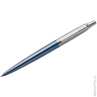 Ручка шариковая Parker 'Jotter Waterloo Blue CT' синяя, 1,0мм, кнопочн., подар. уп.