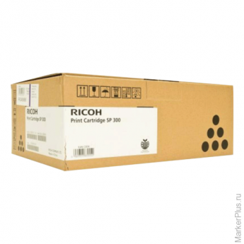 Картридж лазерный RICOH (SP300) Aficio SP 300DN, черный, оригинальный, ресурс 1500 стр., 406956