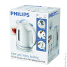 Чайник PHILIPS HD4646/00, закрытый нагревательный элемент, объем 1,5 л, мощность 2400 Вт, пластик, б