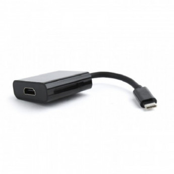 Переходник Cablexpert USB Type-C/HDMIA, провод 15см