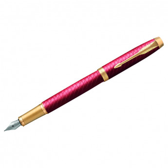 Ручка перьевая Parker 'IM Premium Red GT' синяя, 0,8мм, подар. уп.