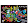 Альбом для рисования 32л., А4, на скрепке BG 'Street art', эконом