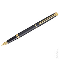 Ручка перьевая "Hemisphere Matt Black GT" 0,8мм, подар.уп.