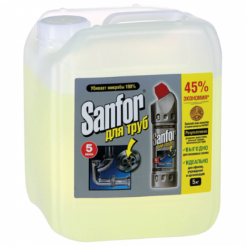 Средство для прочистки канализационных труб SANFOR (Санфор) 5кг, ш/к 04942
