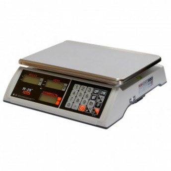Весы торговые настольные M-ER 327AC-32.5 Ceed, LED, белые_3023
