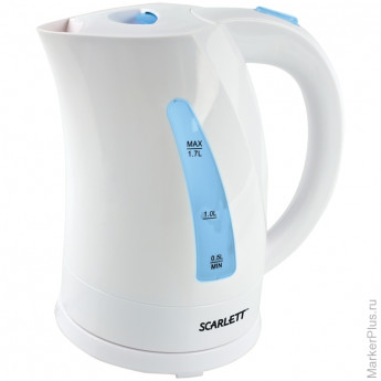Чайник электрический Scarlett SC-223, 1,7л, 2200Вт, пластик