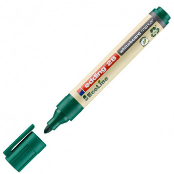 Маркер для белых досок EDDING 28/4 Ecoline, 1,5-3 мм, зеленый