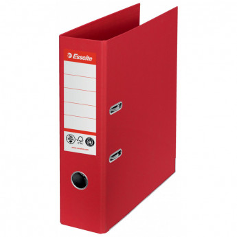 Папка-регистратор Esselte No1 75мм картон углеродно-нейтральн красный627568