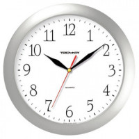 Часы настенные Troyka 11170113 круг., d290мм, плав.ход, пластик