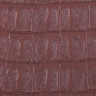 Визитница однорядная BRAUBERG "Cayman", под крокодиловую кожу, на 20 визиток, коричневая, 232068